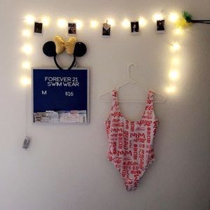Forever 21 Coca Cola Bathing Suit